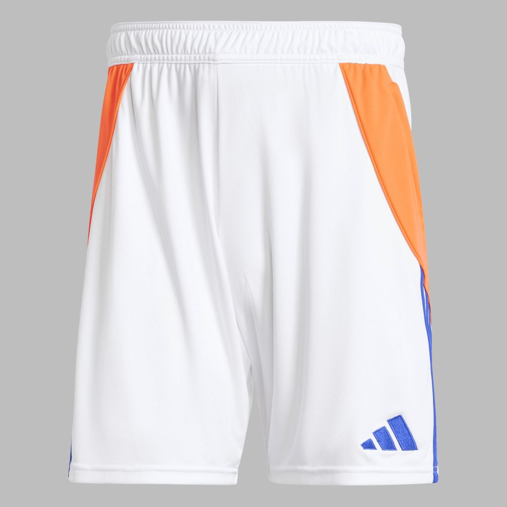 Shorts adidas Hombre Tiro 24 Tr - Blanco-Naranja