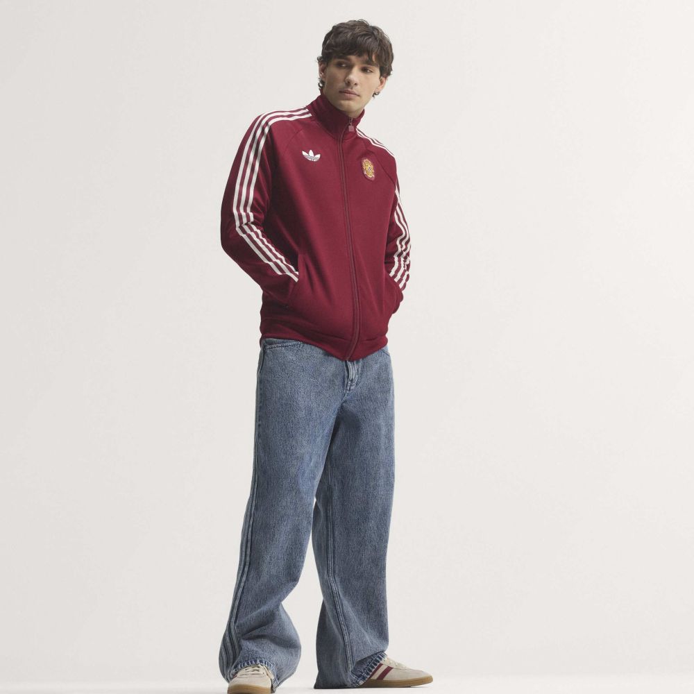 Chaqueta adidas Hombre Deportiva España Originals - Granate