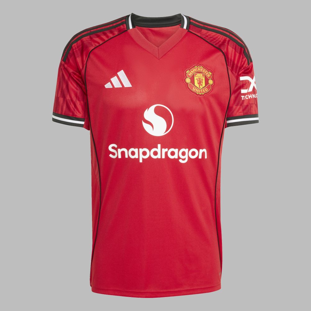 Camiseta adidas Hombre Local Manchester U. FC 25/26 - Rojo