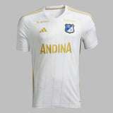 Camiseta adidas Kids Millonarios  25 2da Blanco-Dorado