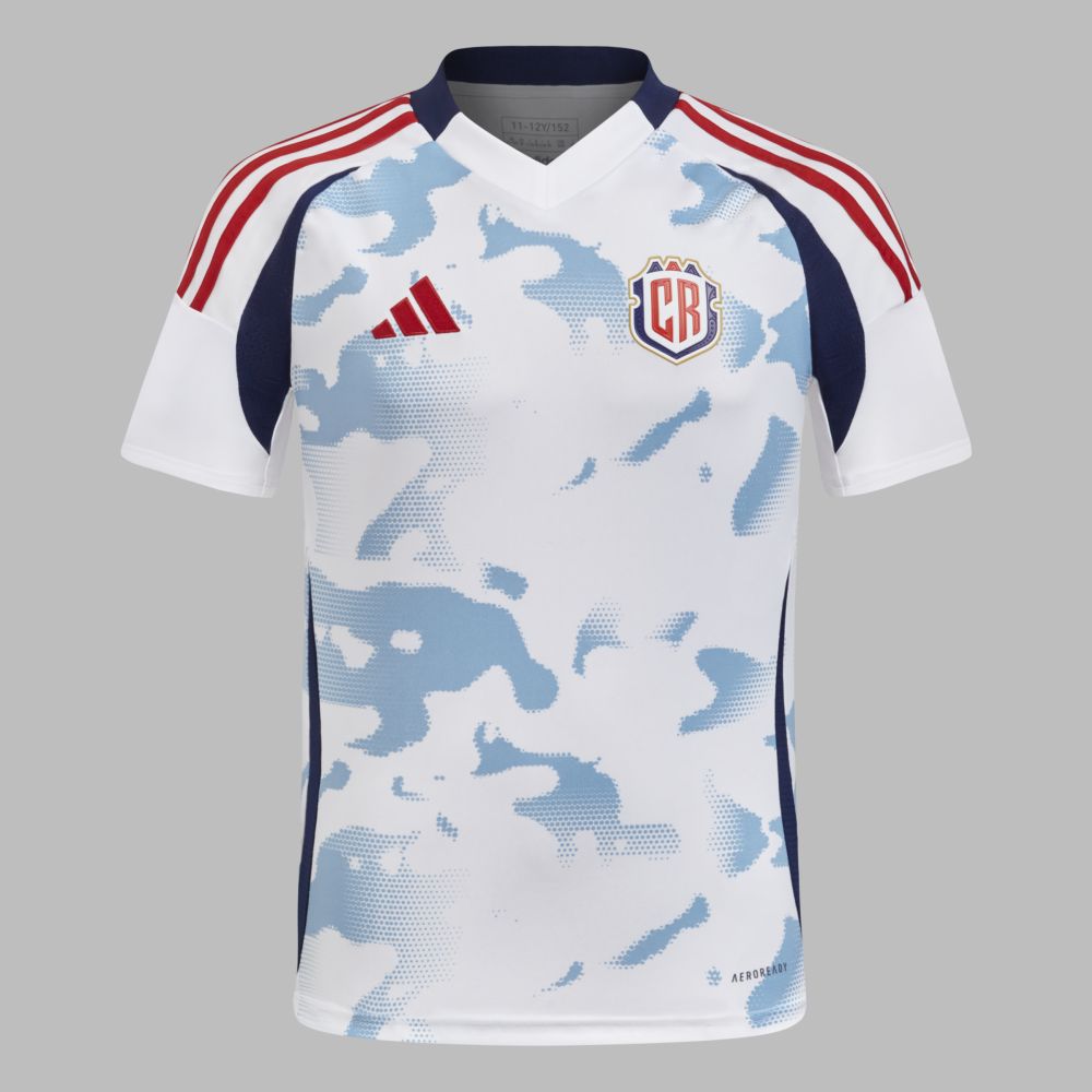 Camiseta adidas Kids Visitante FCRF - Blanco-Azul