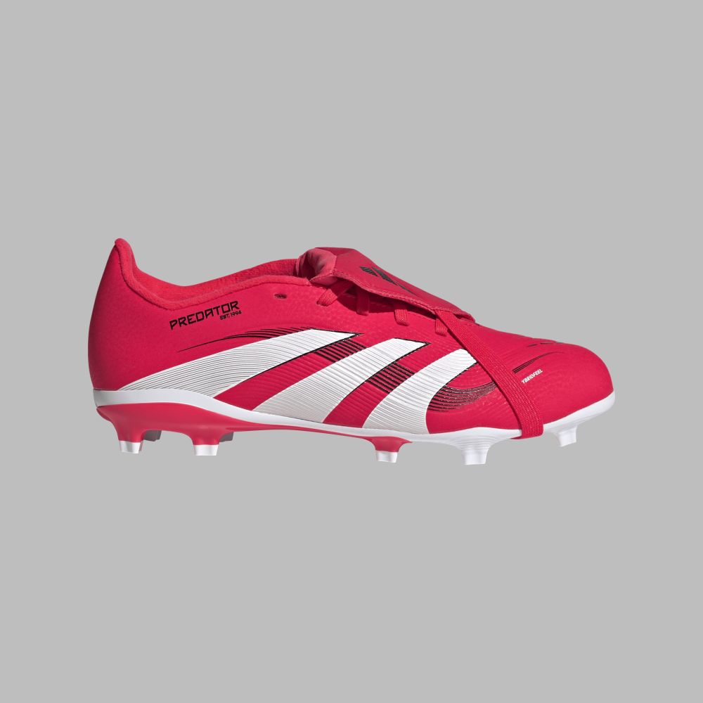Guayos adidas Kids Predator League FG/MG -Rojo-Blanco