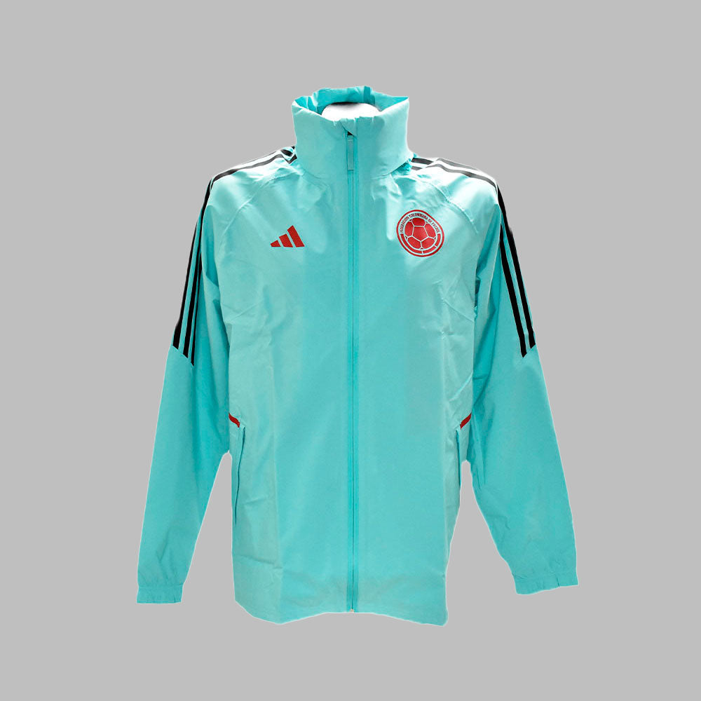 Chaqueta adidas Hombre FCF Rain - Azul