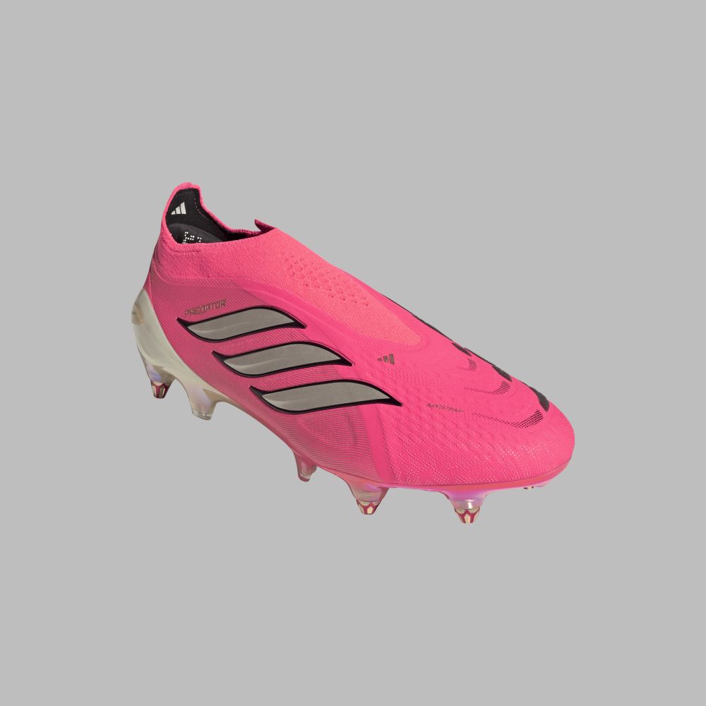 Guayos adidas Hombre Predator Elite Laceless SG - Rosado