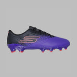 Guayos Skechers Hombre Razor 1.5 Academy FG - Morado - Fútbol | Césped natural