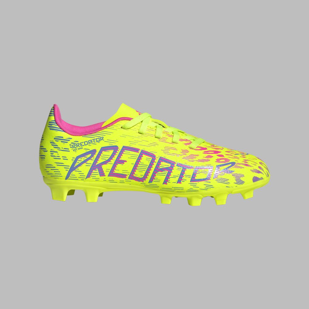 Guayos adidas Kids predator club FG/MG - Amarillo/Multicolor