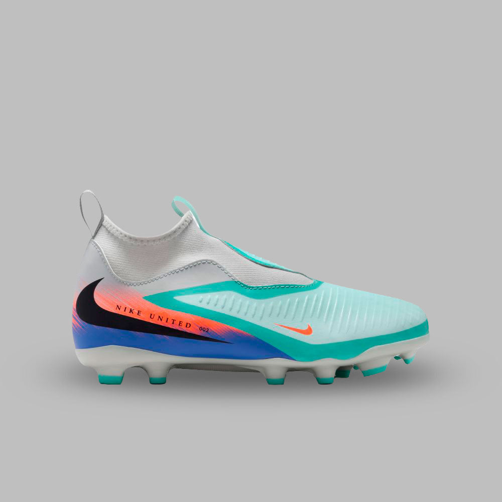 Guayos Nike Kids Phantom 6 Low Academy MG - Azul