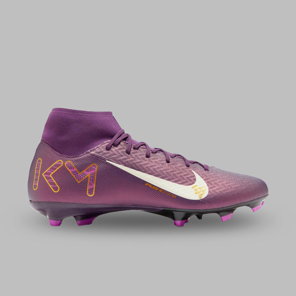Guayos Nike Hombre Mercurial Superfly 10 Academy "K.M" FG/MG - Morado