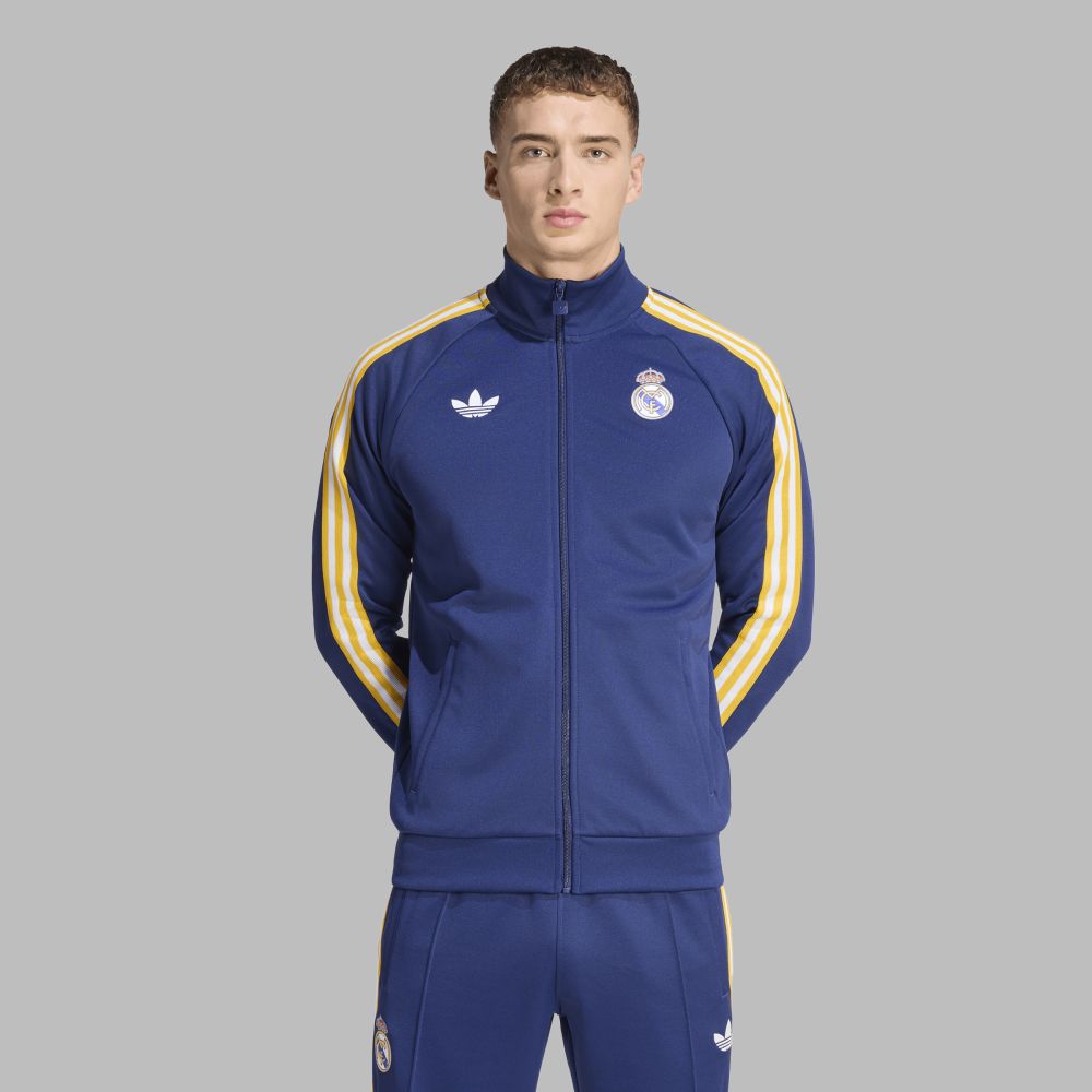 Chaqueta adidas Hombre Deportiva Originals Real Madrid - Azul
