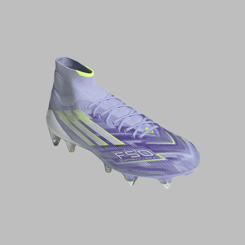 Guayos adidas Mujer F50 Sparkfusion Elite Mid SG- Morado