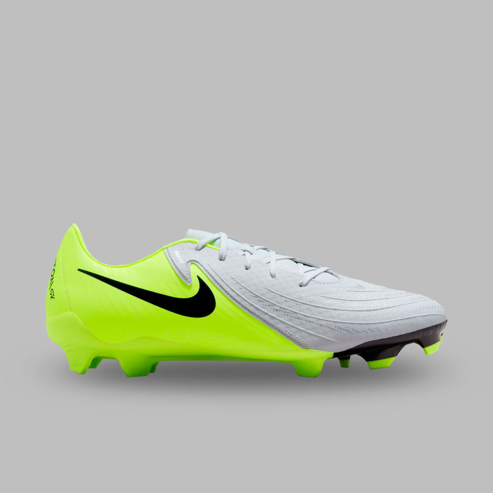 Guayos Nike Hombre Phantom Gx II Academy FG/MG - Plateado-Amarillo
