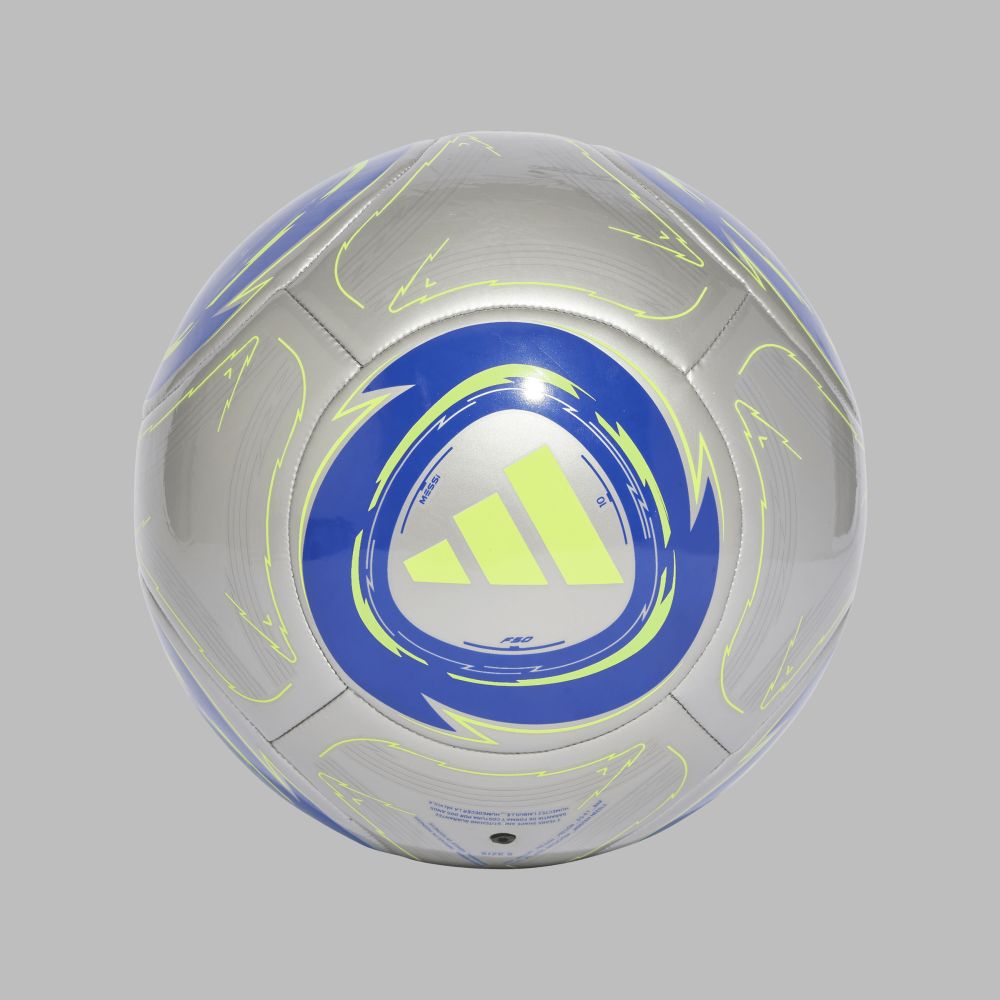 Balón adidas Unisex F50 Messi Club-Plateado-Azul