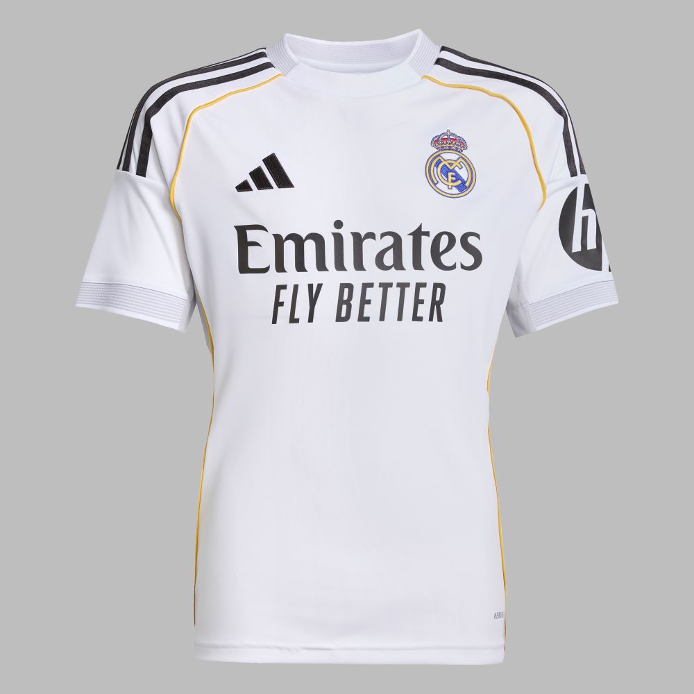 Camiseta adidas Adolescente Local Real Madrid 25/26 - Blanco