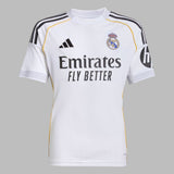 Camiseta adidas Adolescente Local Real Madrid 25/26 - Blanco