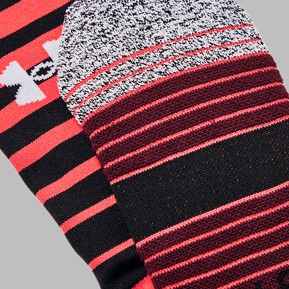 Medias Under Armour Unisex Magnetico Pocket 1Pk - Negro-Rojo
