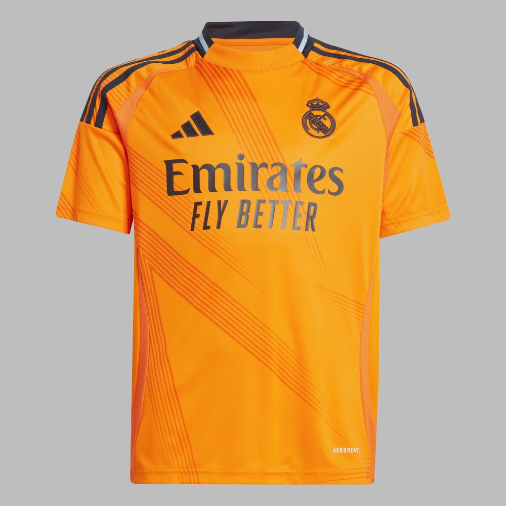 Camiseta adidas Kids Visitante Real Madrid 24/25-Naranja