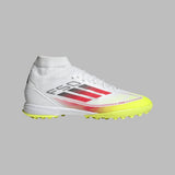 Torretin adidas Mujer F50 League Mid TF-Blanco-Amarillo