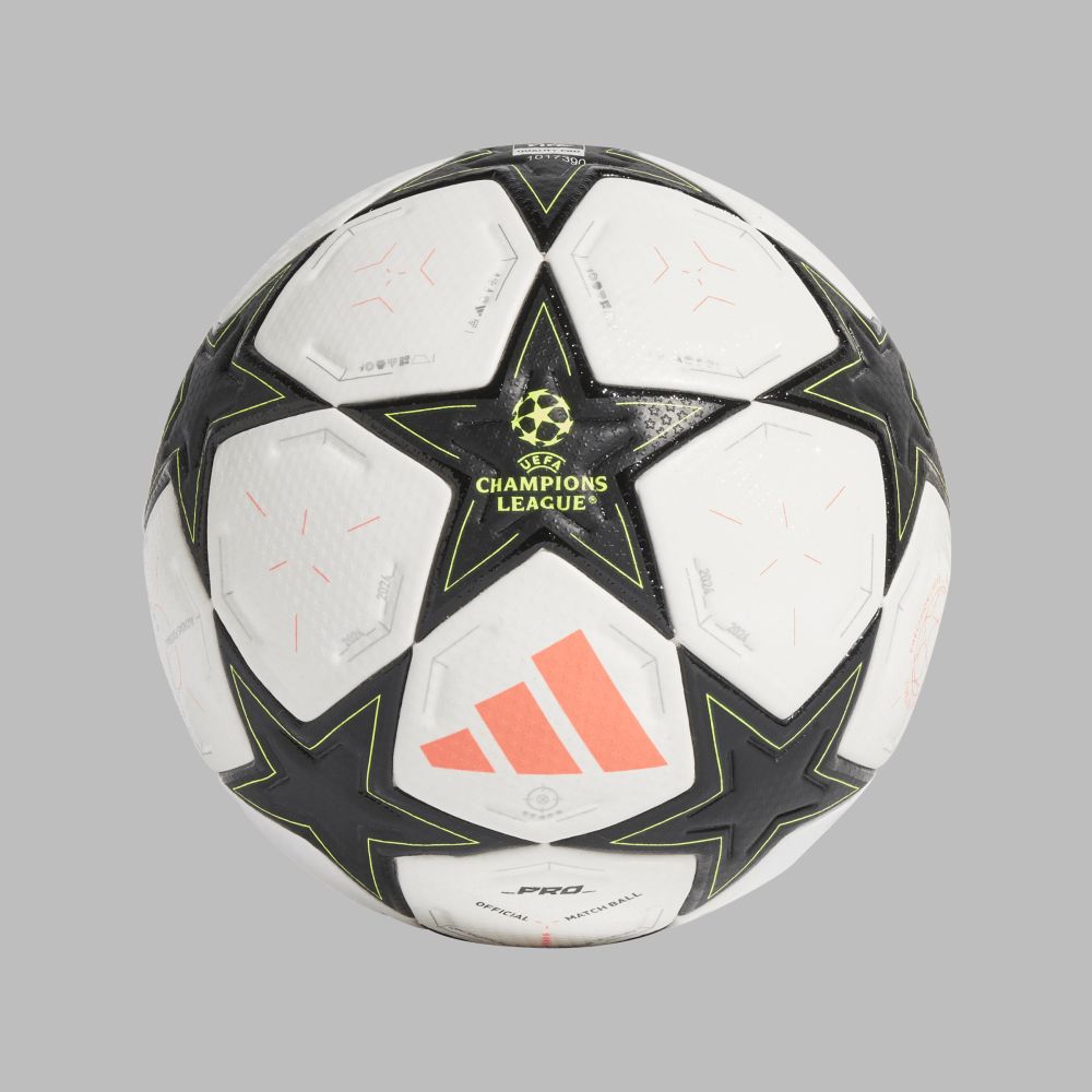 Balón adidas fase de la liga UCL Pro 24/25-Blaco-Negro