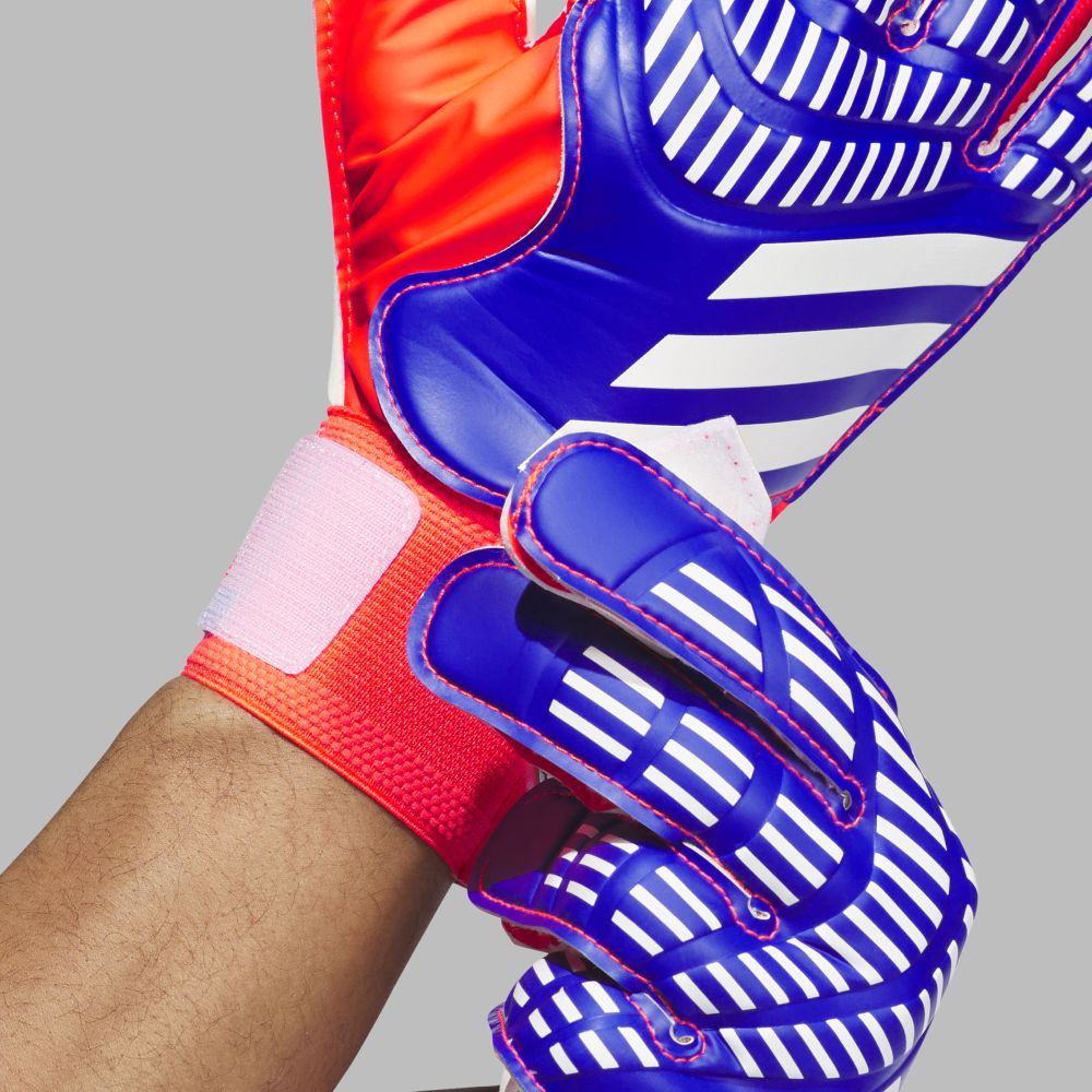 Guantes adidas De Arquero Predator - Azul-Naranja