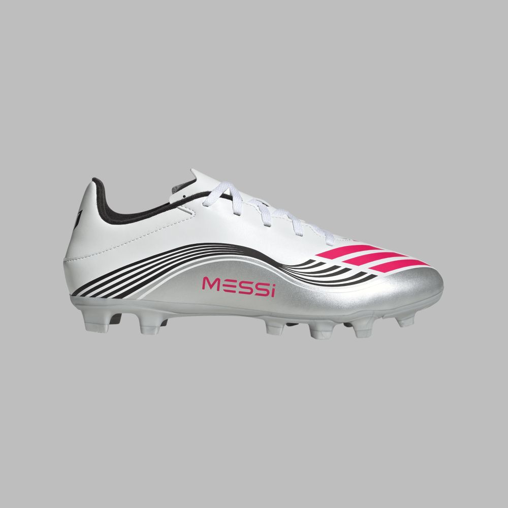 Guayos adidas Hombre F50 Messi Club FG/MG -  Plateado