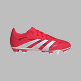 Guayos adidas Kids Predator Club Turf FG/MG - Rojo-Blanco