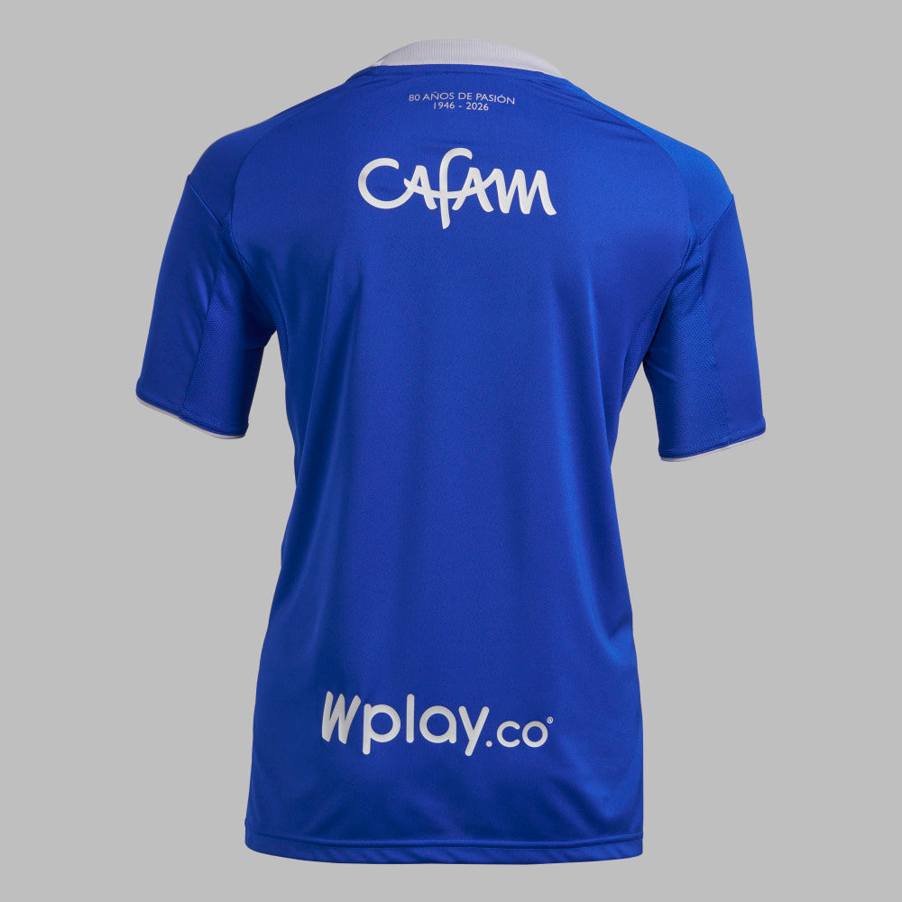 Camiseta adidas Mujer Local Millonarios 2026