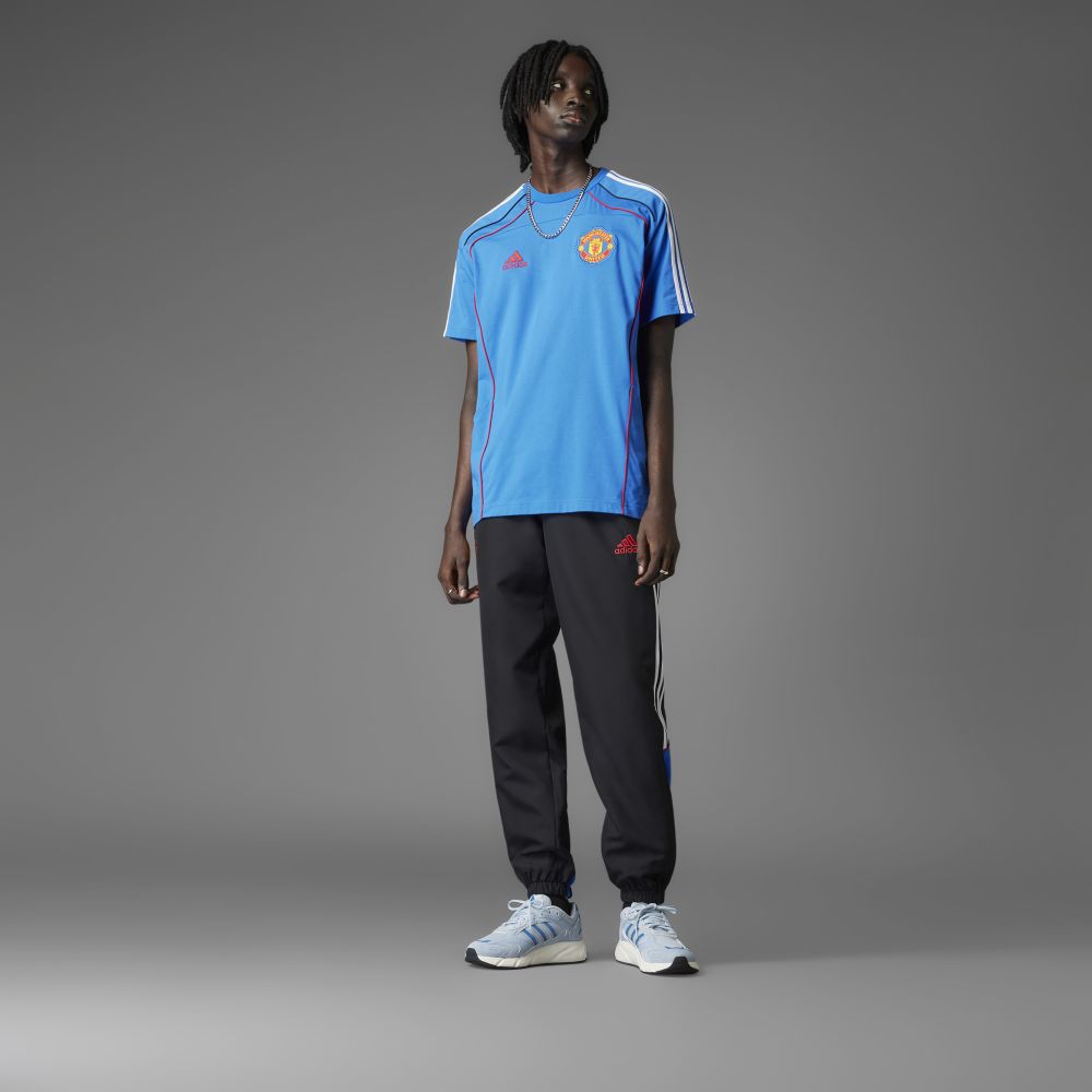 Camiseta adidas Hombre Manchester United UBP  - Azul