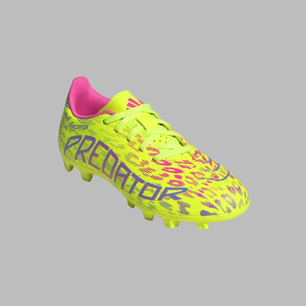 Guayos adidas Kids predator club FG/MG - Amarillo/Multicolor
