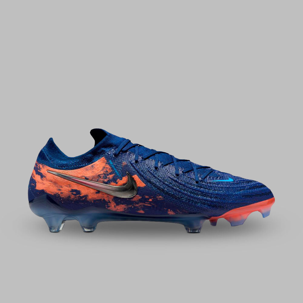 Guayos Nike Hombre Phantom GX 2 Elite FG "Erling Haaland"-Azul