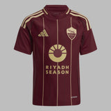 Camiseta adidas Kids AS Roma 24/25 Home Jersey - Rojo