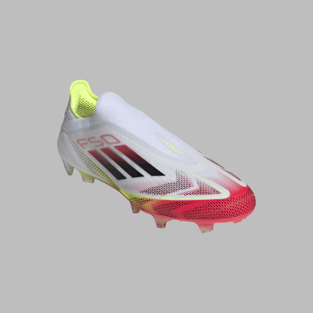 Guayos adidas Unisex F50 Elite Ll FG-Blanco-Rojo
