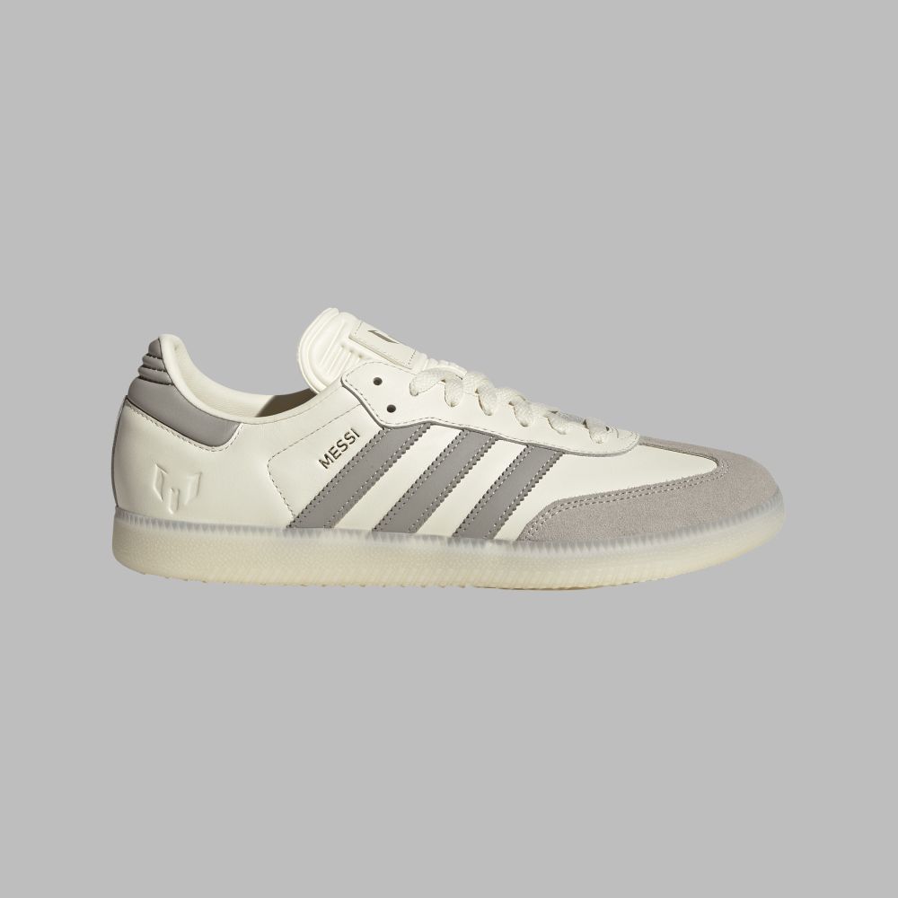 Tenis adidas Hombre  samba Lionel Messi - Beige-Gris