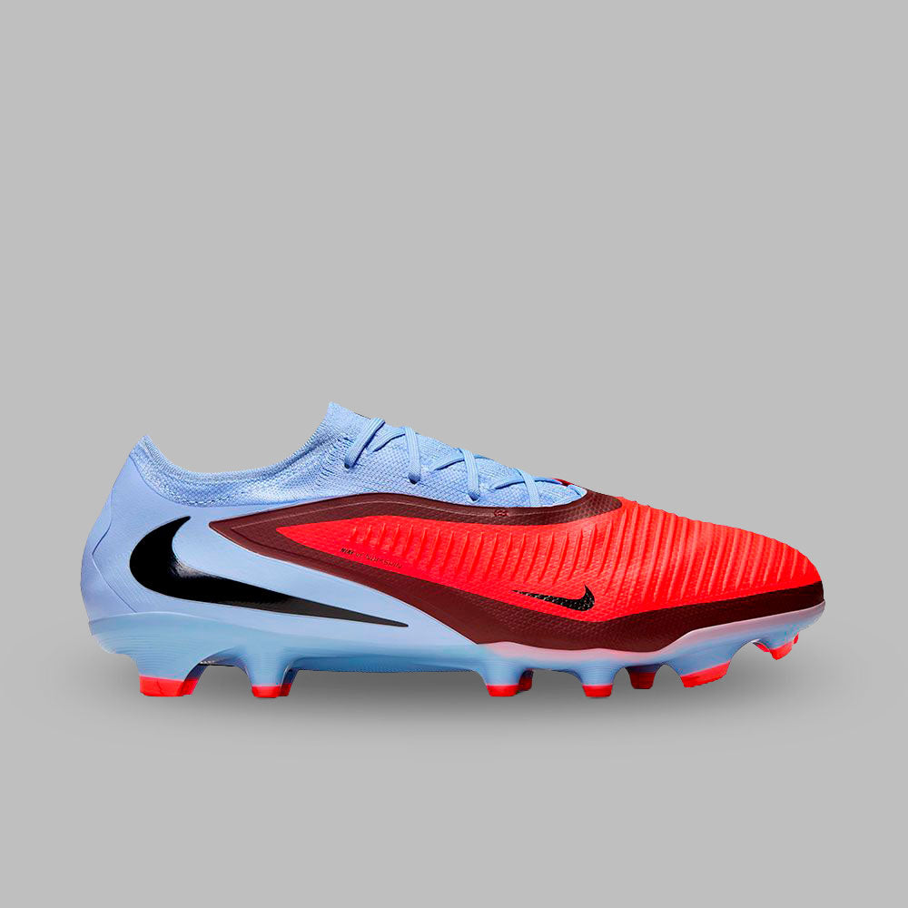 Guayos Nike Hombre Phantom 6 Low Pro FG - Azul/Rojo