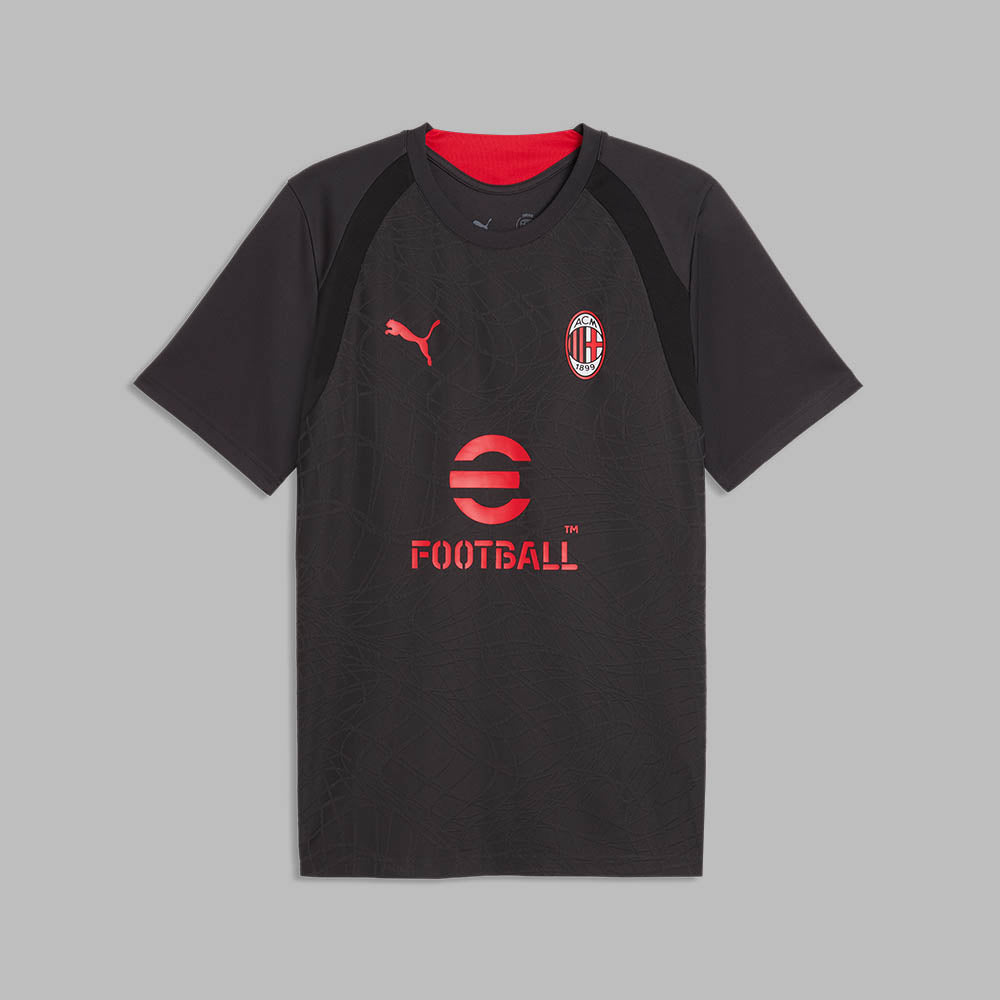 Camiseta Puma Hombre de Entrenamiento AC Milan 26/27 - Negro - Fútbol | Uso casual y entrenamiento