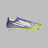 Guayos adidas Hombre F50 League LL FG/MG - Morado/Verde