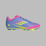 Guayos adidas Kids F50 Club FG/MG - Azul/Multicolor