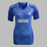 Camiseta adidas Mujer Local Millonarios FC 2025 - Azul
