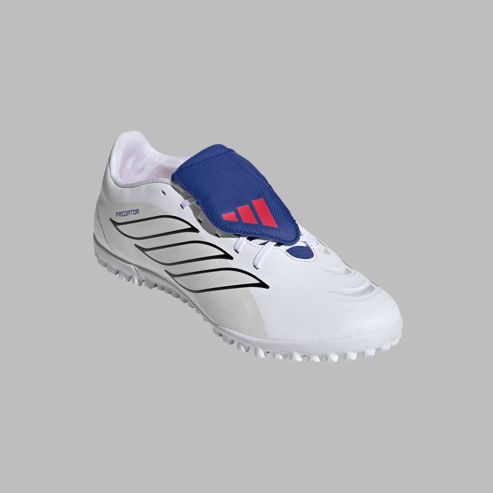 Torretin adidas Hombre Predator Club con Lengüeta Plegable TF - Blanco