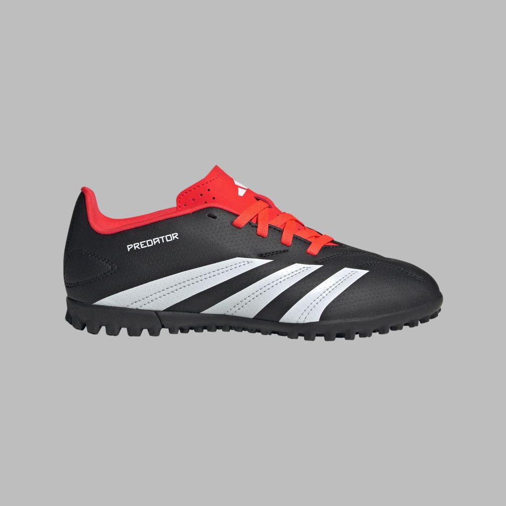 Torretin adidas Predator Club Pasto Sintético TF -Negro-Rojo