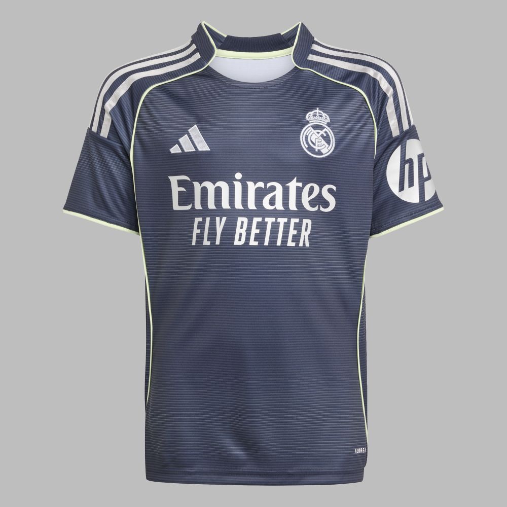 Camiseta adidas Kids Visitante Real Madrid 25/26 - Gris