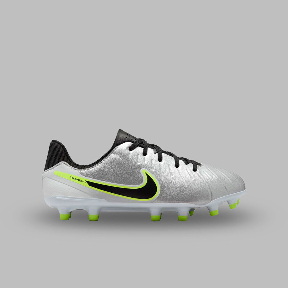 Guayos Nike Kids Jr Legend 10 Academy FG/MG - Plateado