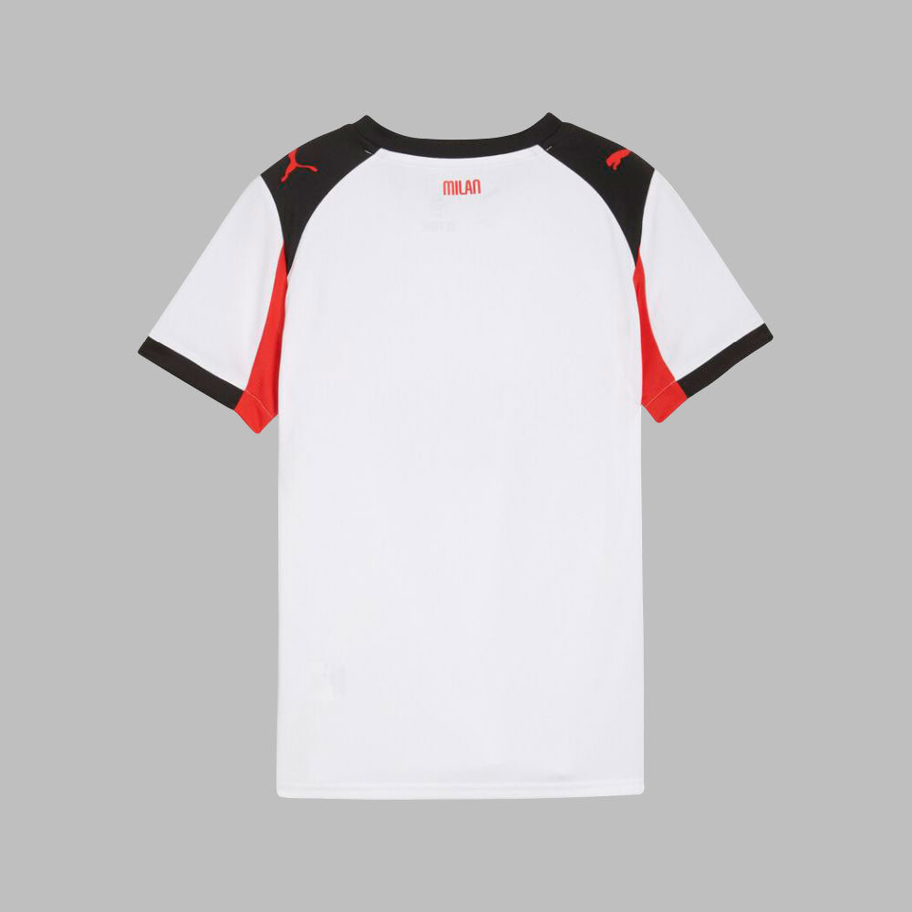 Camiseta Puma Kids Ac Milan 25/26 Visitante -Blanco