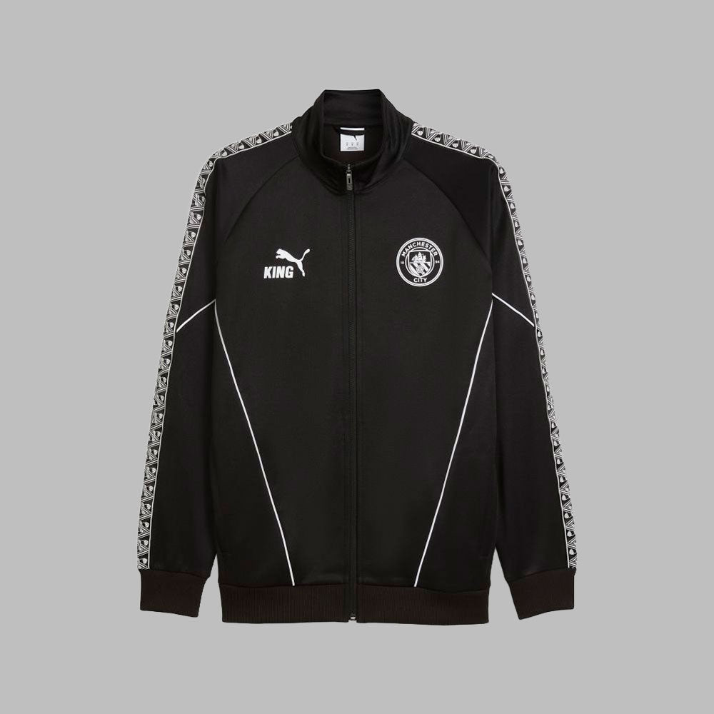 Chaqueta Puma Hombre Manchester City King Anthem - Negro