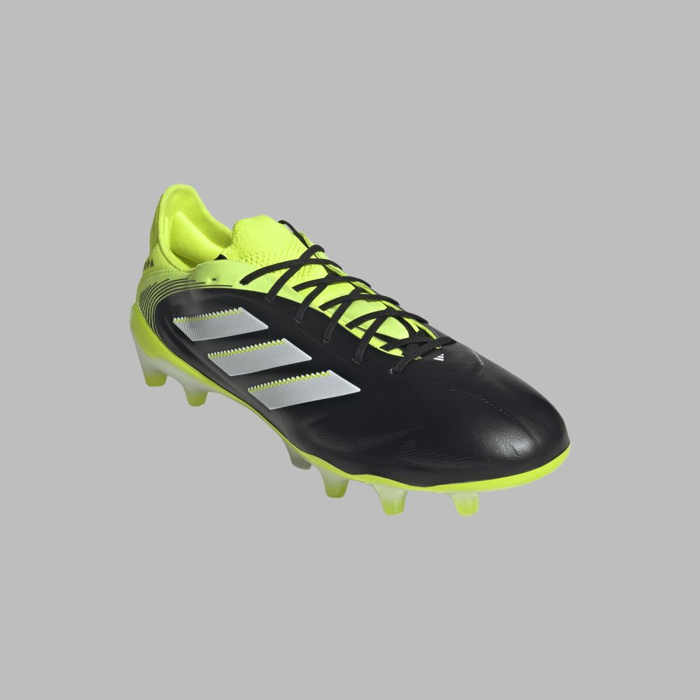 Guayos adidas Hombre Copa Pure 3 Elite FG - Negro/Verde