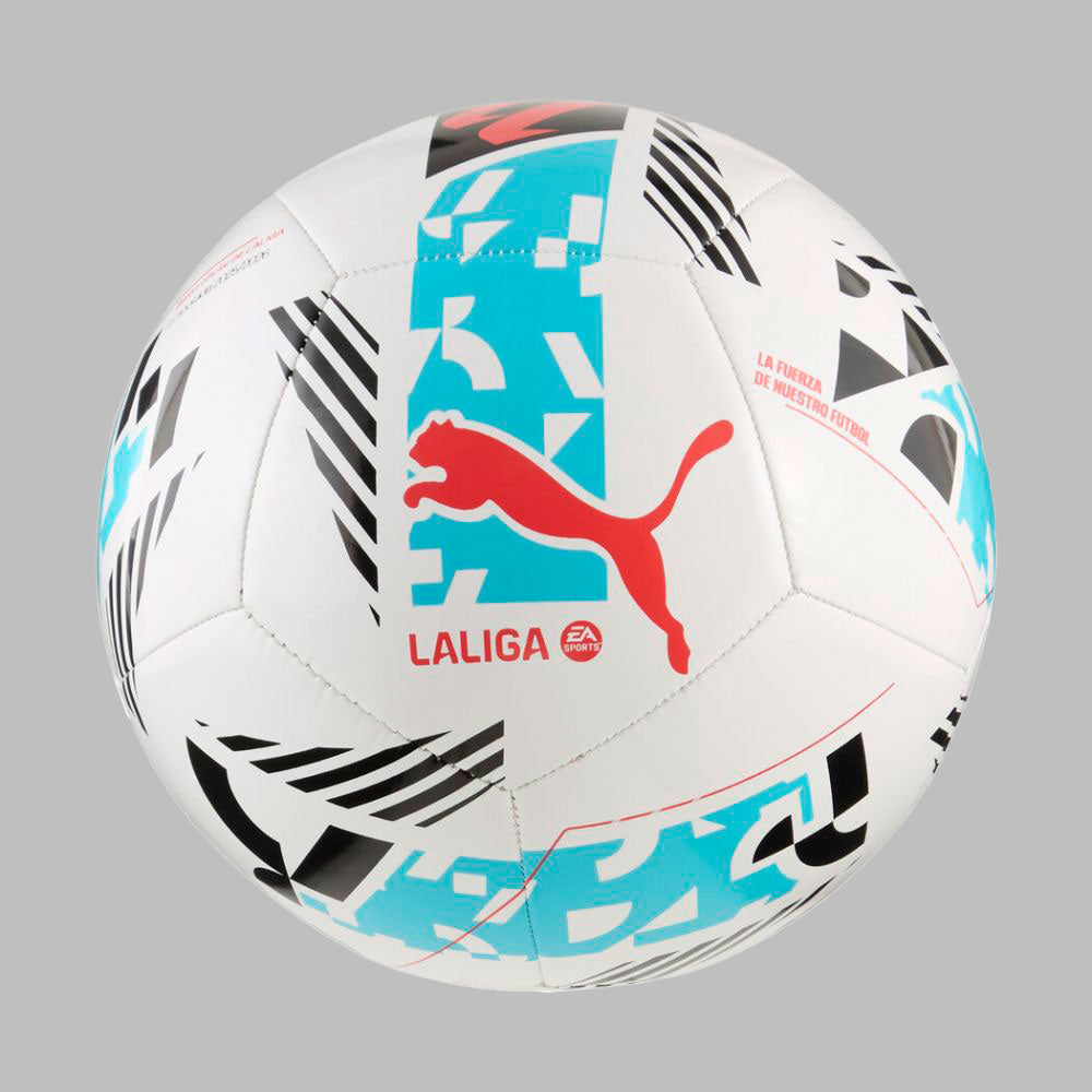 Balón Puma Unisex Orbita La Liga 1 Ms-Blanco