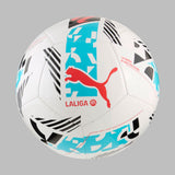 Balón Puma Unisex Orbita La Liga 1 Ms-Blanco