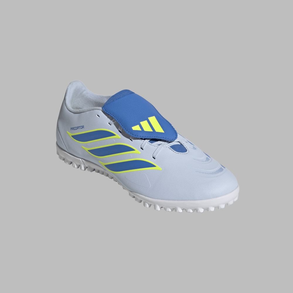 Torretin adidas Hombre Predator Club Lengüeta Plegable Pasto Sintético - Azul
