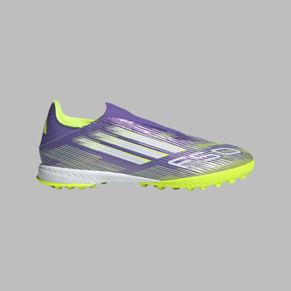 Torretin adidas Hombre F50 League sin cordones TF  -Morado-Verde