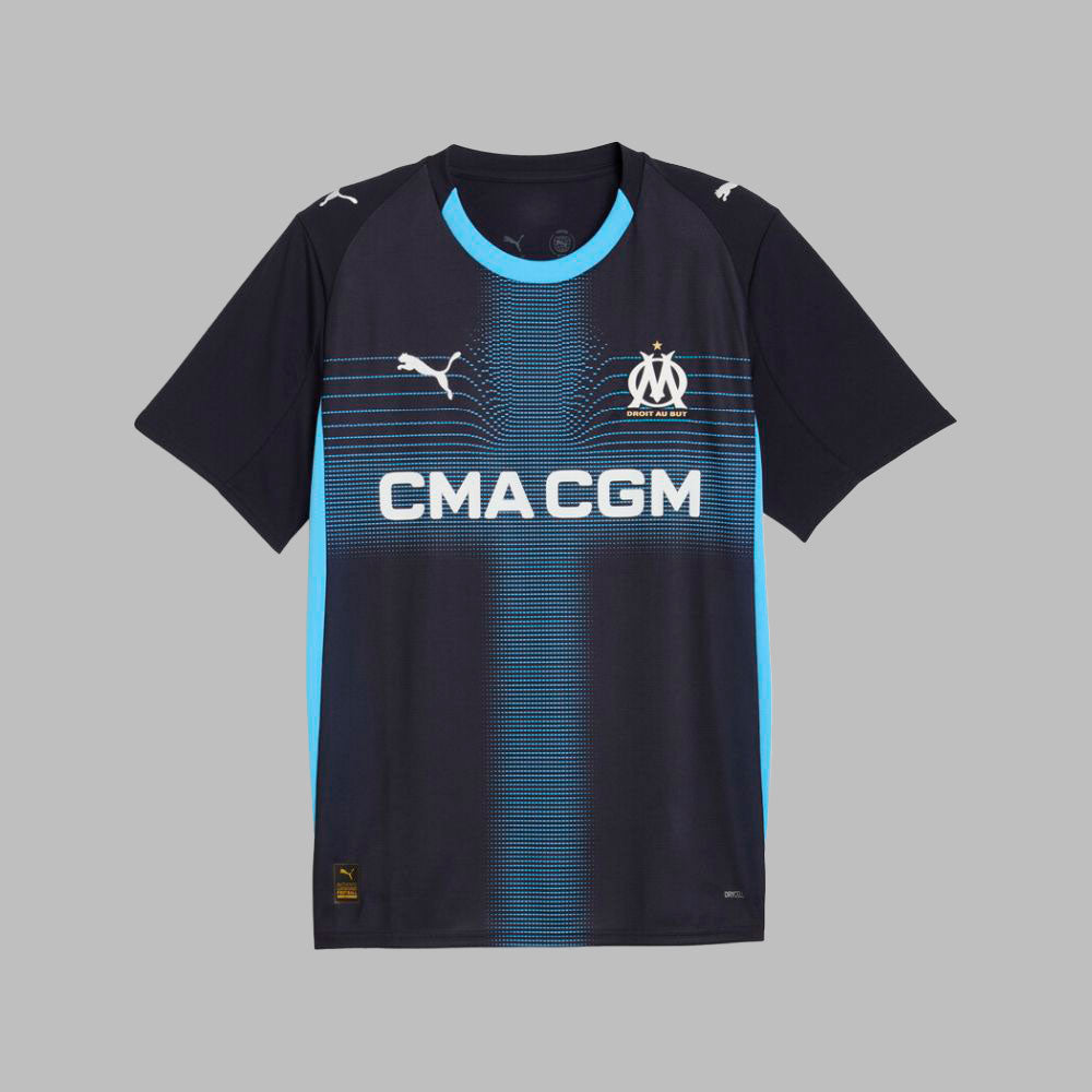 Camiseta Puma Hombre 2da Olympique De Merseille 25/26-Negro