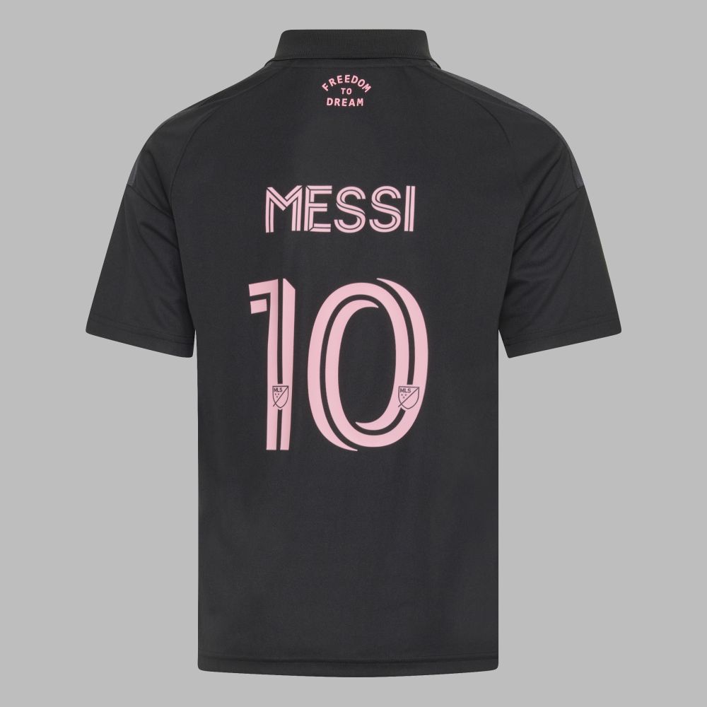 Camiseta adidas Kids Visitante Inter Miami 26/27 Messi  - Negro